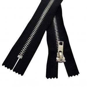 Silver Teeth Jeans Zips