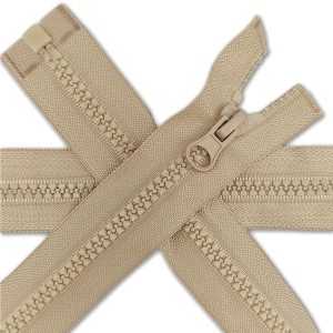 Beige Resin Zip