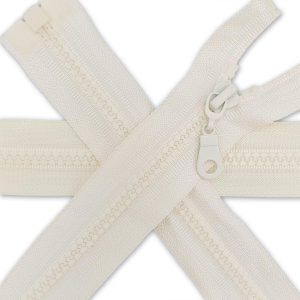Ivory Chunky Zip