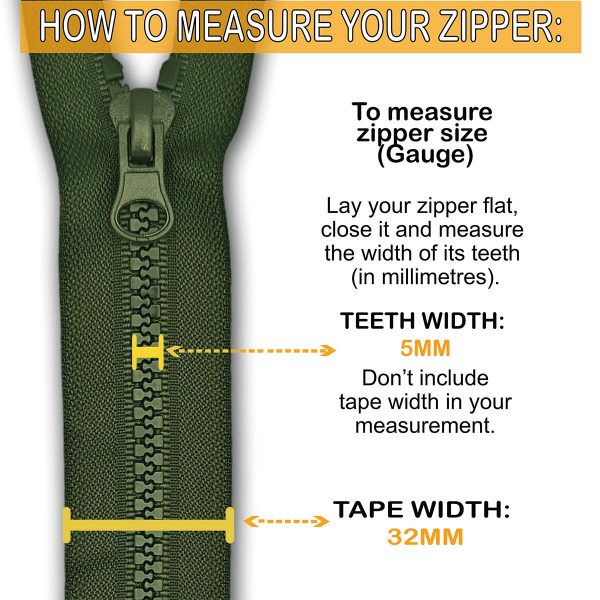 Olive Green Resin Tape Width