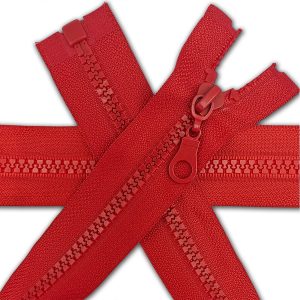 Red Chunky Zip